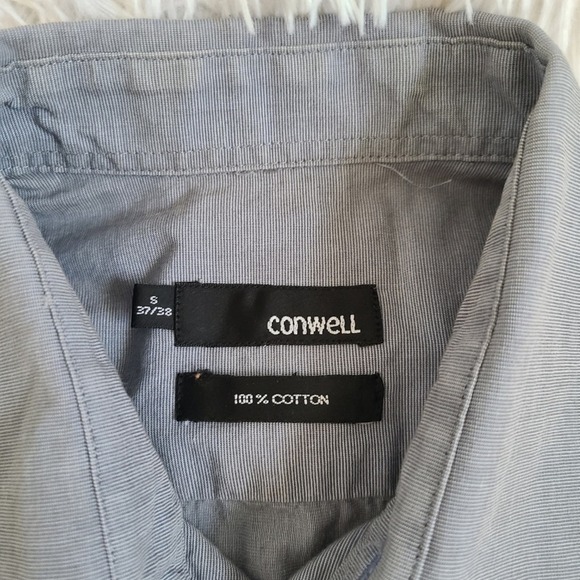 H&M Conwell Short Sleeve Button Down Dress Shirt Size S - Picture 6 of 11